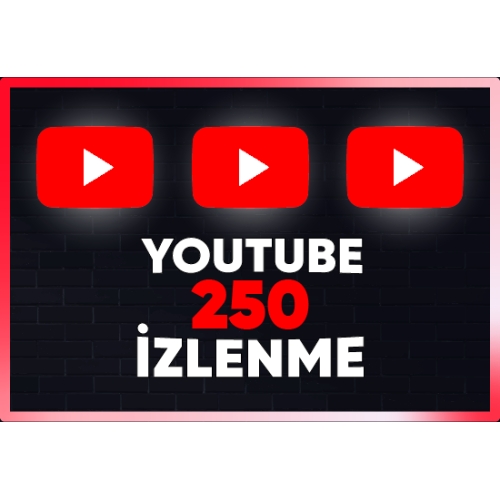  ⚡  GARANTİLİ  YOUTUBE 250 İZLENME ⚡
